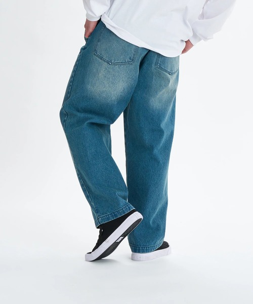 ELEMENT（エレメント）の「ELEMENT メンズ SHOD PANTS HAMMER デニムパンツ 【2025年秋冬モデル】/エレメントシューレース付きウエストゴムテーパードデニム（デニムパンツ・メンズ・ブルー系その他2/ブラック系その他/ブルー系その他/インディゴブルー・MEDIUM/LARGE/X-LARGE）」の17枚目の写真