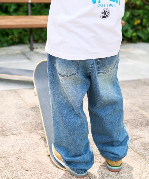 ELEMENT（エレメント）の「ELEMENT メンズ SHOD PANTS HAMMER デニムパンツ 【2025年秋冬モデル】/エレメントシューレース付きウエストゴムテーパードデニム（デニムパンツ・メンズ・ブルー系その他2/ブラック系その他/ブルー系その他/インディゴブルー・MEDIUM/LARGE/X-LARGE）」の11枚目の写真