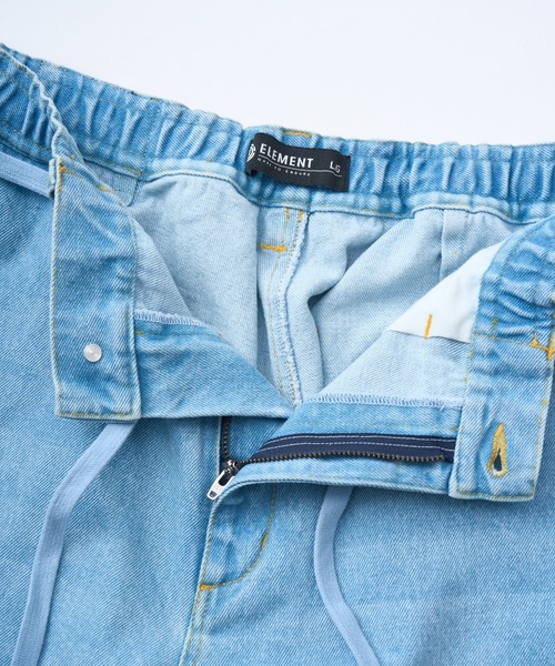 ELEMENT（エレメント）の「ELEMENT メンズ SHOD PANTS HAMMER デニムパンツ 【2025年秋冬モデル】/エレメントシューレース付きウエストゴムテーパードデニム（デニムパンツ・メンズ・ブルー系その他2/ブラック系その他/ブルー系その他/インディゴブルー・MEDIUM/LARGE/X-LARGE）」の18枚目の写真