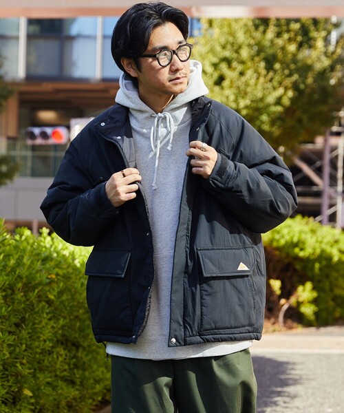 FREAK'S STORE ジャケット ダウンジャケット 163-1527 Mサイズ 38 ブラック 店舗受取可 FREAK\u0027S STORE」 ダウンジャケット LARGE カーキ メンズ FREAK\u0027S STORE