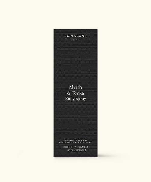 JO MALONE LONDON（ジョーマローンロンドン ）の「ジョー マローン ロンドン ミルラ ＆ トンカ オール オーバー ボディ スプレー 125ml（フレグランスミスト・レディース・その他・FREE）」の3枚目の写真