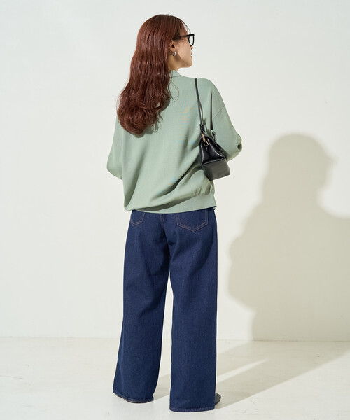 FREAK'S STORE(フリークスストア)の「限定展開 スキッパー ポロ ニット カーディガン(カーディガン/ボレロ・レディース・ブラック/レッド/ナチュラル/イエロー/ネイビー/ベージュ/レモンイエロー/ブルーグリーン/ライトグレー・フリ-)」の13枚目の写真