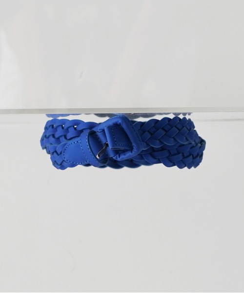 KAIKO（カイコー）の「KAIKO Hand braid belt 表（ベルト・メンズ・ブラック/ブルー/ホワイト/レッド・ONESIZE）」の3枚目の写真