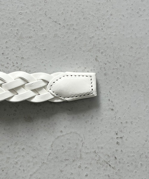 KAIKO（カイコー）の「KAIKO Hand braid belt 表（ベルト・メンズ・ブラック/ブルー/ホワイト/レッド・ONESIZE）」の6枚目の写真