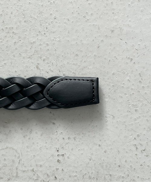 KAIKO（カイコー）の「KAIKO Hand braid belt 表（ベルト・メンズ・ブラック/ブルー/ホワイト/レッド・ONESIZE）」の8枚目の写真