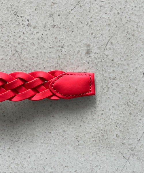 KAIKO（カイコー）の「KAIKO Hand braid belt 表（ベルト・メンズ・ブラック/ブルー/ホワイト/レッド・ONESIZE）」の12枚目の写真