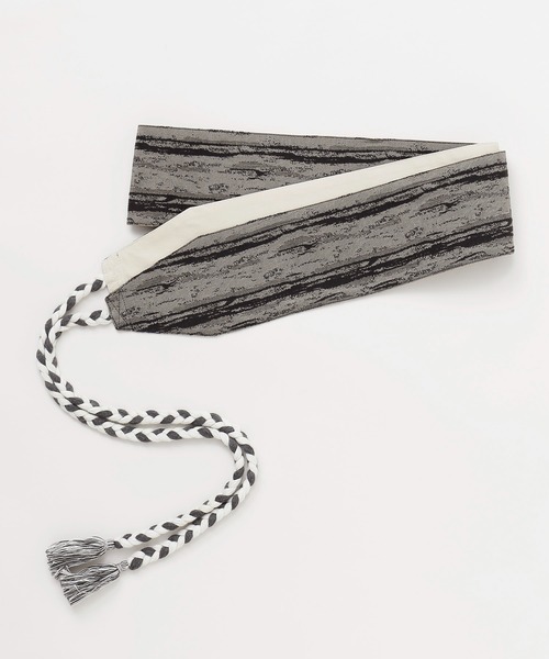 カヤ（カヤ）の「【カヤ】倭の晴れ着 メンズ帯付きラップ風パンツ（その他パンツ・メンズ・スミクロ/ネイビー/ブラウン・FREE）」の13枚目の写真