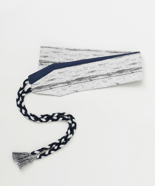 カヤ（カヤ）の「【カヤ】倭の晴れ着 メンズ帯付きラップ風パンツ（その他パンツ・メンズ・スミクロ/ネイビー/ブラウン・FREE）」の15枚目の写真