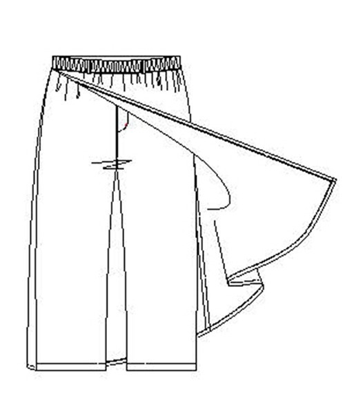 カヤ（カヤ）の「【カヤ】倭の晴れ着 メンズ帯付きラップ風パンツ（その他パンツ・メンズ・スミクロ/ネイビー/ブラウン・FREE）」の19枚目の写真