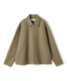 EDITION | ウールカシミヤ ダブルフェイス ジップブルゾン(その他アウター)