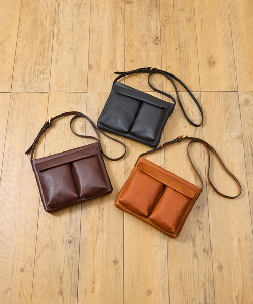 SLOW(スロウ)の「SLOW スロウ / cb -helmet shoulder bag- クロムステアレザーショルダーバッグ 牛革ヘルメットバッグ / 858S72R(ショルダーバッグ・メンズ・ブラック/チョコ/キャメル・FREE)」の10枚目の写真
