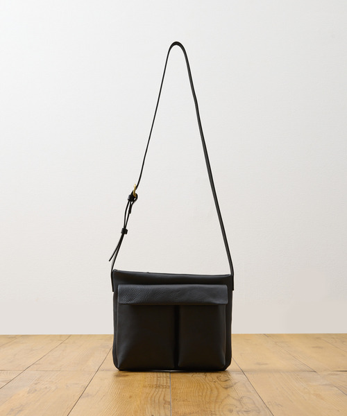 SLOW(スロウ)の「SLOW スロウ / cb -helmet shoulder bag- クロムステアレザーショルダーバッグ 牛革ヘルメットバッグ / 858S72R(ショルダーバッグ・メンズ・ブラック/チョコ/キャメル・FREE)」の11枚目の写真