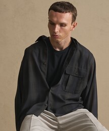 PUBLIC TOKYO | アソートウーリッシュボイルリラックスシャツ(シャツ/ブラウス)