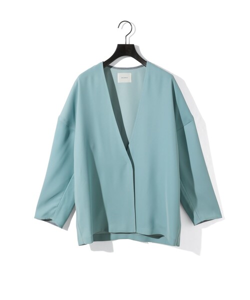 セール】MIDIUMISOLID for Ladies ジャケットライクカーディガン（ノー