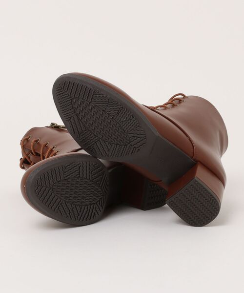 WILL BE(ウィルビー)の「【WILL BE】レディースカジュアルブーツ(ブーツ・レディース・ブラック/ブラウン・S/M/L/LL)」の4枚目の写真