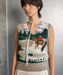 RUMCHE（ラムシェ）の「Bond Yarn Beads Choker / ボンドヤーンビーズチョーカー（チョーカー）」