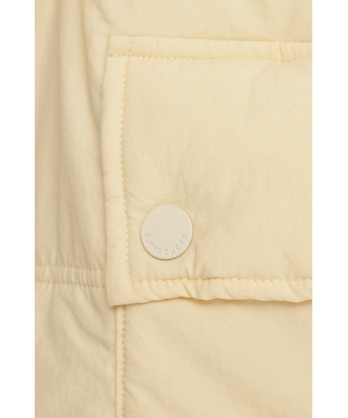 SLY(スライ)の「QUILTING STAND NYLON PULLOVER キルティング スタンド ナイロンプルオーバー 秋服 冬服(ブルゾン・レディース・ブラック/ブラウン/アイボリー・FREE)」の13枚目の写真