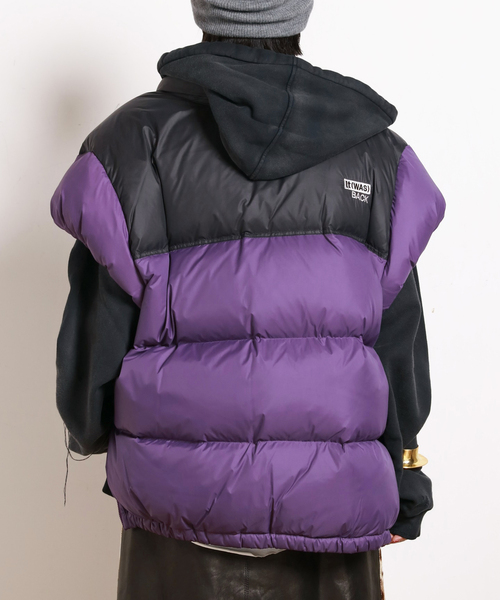 セール】【StandAlone/スタンド アローン】HALF SLEEVE PUFFER Jacket
