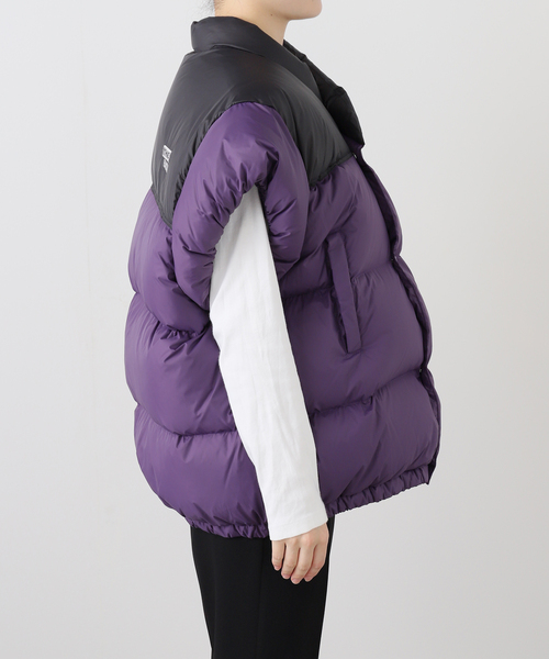 セール】【StandAlone/スタンド アローン】HALF SLEEVE PUFFER Jacket