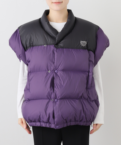 セール】【StandAlone/スタンド アローン】HALF SLEEVE PUFFER Jacket