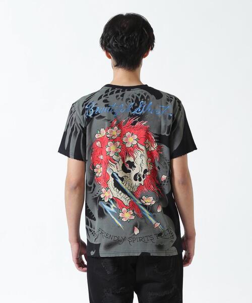 Ed Hardy(エドハーディー)の「Ed Hardy/エド ハーディー/EDMG SS TEE_LEO(Tシャツ/カットソー・メンズ・ブラック・L/M/XL)」の11枚目の写真