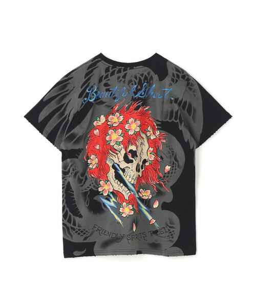 Ed Hardy(エドハーディー)の「Ed Hardy/エド ハーディー/EDMG SS TEE_LEO(Tシャツ/カットソー・メンズ・ブラック・L/M/XL)」の5枚目の写真