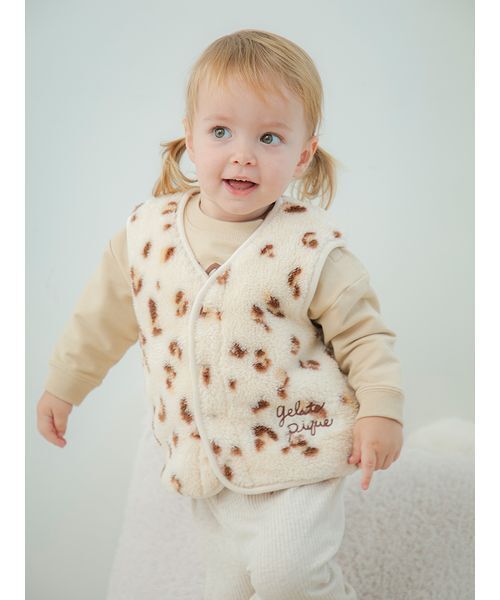 BABY】フリースベスト（その他ベビーウェア）｜gelato pique