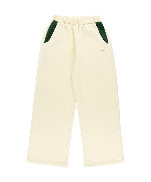 ALEXIA STAM（アリシアスタン）の「Wellness Contrast Sweat Pants /ウェルネス コントラストスウェットパンツ（スウェットパンツ・レディース・アイボリー/グレー・S/M）」の12枚目の写真