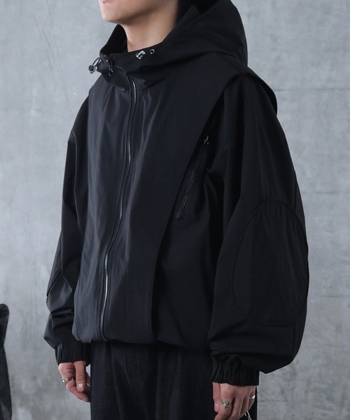 セール】AW Y2K ナイロンジャケット メンズ レディース ユニセックス