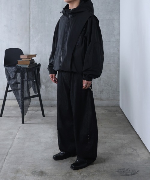 セール】AW Y2K ナイロンジャケット メンズ レディース ユニセックス