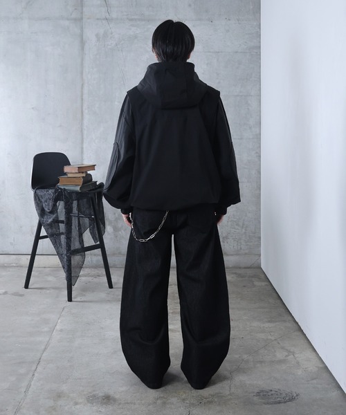 セール】AW Y2K ナイロンジャケット メンズ レディース ユニセックス