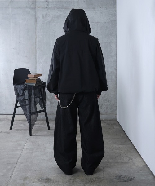 セール】AW Y2K ナイロンジャケット メンズ レディース ユニセックス