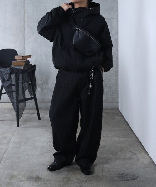 Confirm（コンファーム）の「AW Y2K ナイロンジャケット メンズ レディース ユニセックス 【Confirm】（ナイロンジャケット・メンズ・ブラック・M/L）」の16枚目の写真