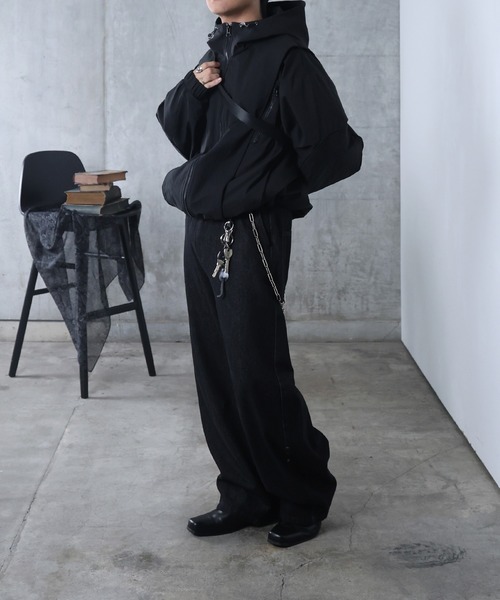 Confirm（コンファーム）の「AW Y2K ナイロンジャケット メンズ レディース ユニセックス 【Confirm】（ナイロンジャケット・メンズ・ブラック・M/L）」の17枚目の写真