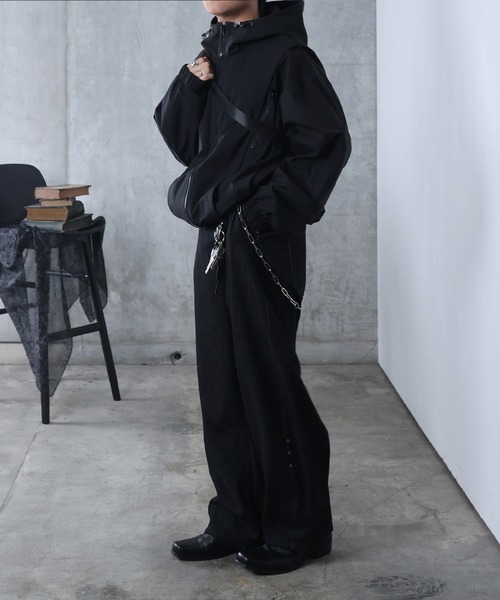 Confirm（コンファーム）の「AW Y2K ナイロンジャケット メンズ レディース ユニセックス 【Confirm】（ナイロンジャケット・メンズ・ブラック・M/L）」の18枚目の写真