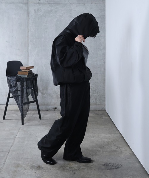 Confirm（コンファーム）の「AW Y2K ナイロンジャケット メンズ レディース ユニセックス 【Confirm】（ナイロンジャケット・メンズ・ブラック・M/L）」の22枚目の写真