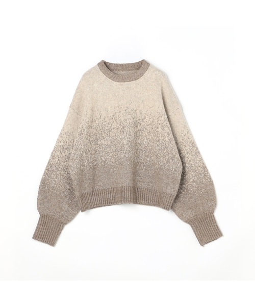 NICOLE CLUB(ニコル クラブ)の「グラデーションラメニット(ニット/セーター・レディース・ベージュ/チャコール/グレー・FREE)」の13枚目の写真