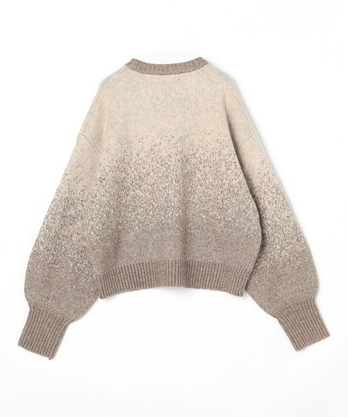 NICOLE CLUB(ニコル クラブ)の「グラデーションラメニット(ニット/セーター・レディース・ベージュ/チャコール/グレー・FREE)」の16枚目の写真