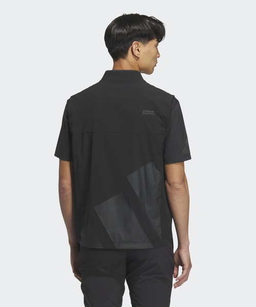 期間限定値下げです!adidasGOLF　ゴルフベストウェア！Ｌ セール】防風ベスト【adidas Golf/アディダスゴルフ】（ベスト