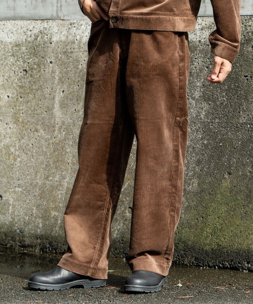 FCTY.（エフシーティーワイ）の「ストレートコーデュロイパンツ（その他パンツ・メンズ・ブラック/サックスブルー/ブラウン・MEDIUM/LARGE）」の9枚目の写真