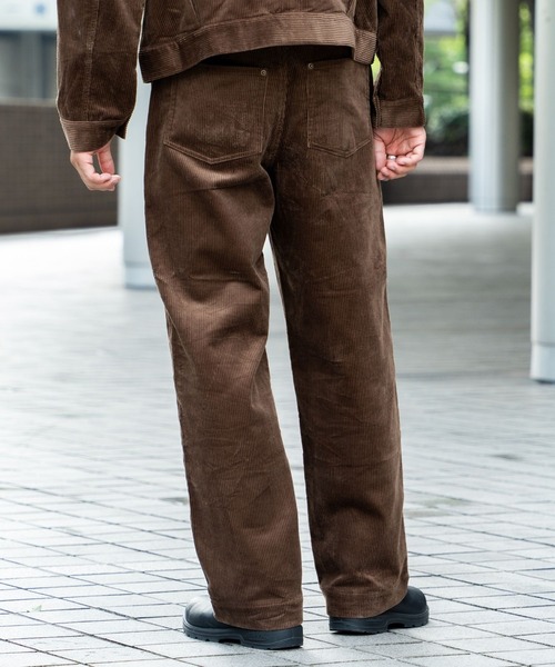 FCTY.（エフシーティーワイ）の「ストレートコーデュロイパンツ（その他パンツ・メンズ・ブラック/サックスブルー/ブラウン・MEDIUM/LARGE）」の10枚目の写真