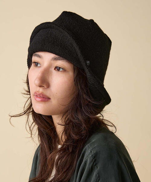 GARDEN TOKYO（ガーデントウキョウ）の「CPH/シーピーエイチ/CUFF KNIT CAP AVIATOR（キャップ・メンズ・ブラック/グレー・F）」の18枚目の写真