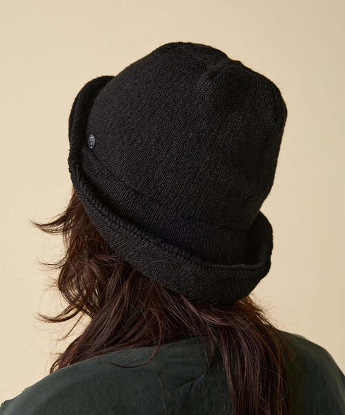 GARDEN TOKYO（ガーデントウキョウ）の「CPH/シーピーエイチ/CUFF KNIT CAP AVIATOR（キャップ・メンズ・ブラック/グレー・F）」の19枚目の写真