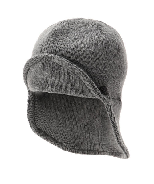 GARDEN TOKYO（ガーデントウキョウ）の「CPH/シーピーエイチ/CUFF KNIT CAP AVIATOR（キャップ・メンズ・ブラック/グレー・F）」の10枚目の写真