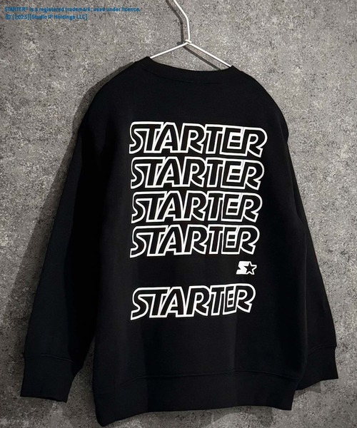 STARTER】スターター オーバーサイズ トレーナー（スウェット 