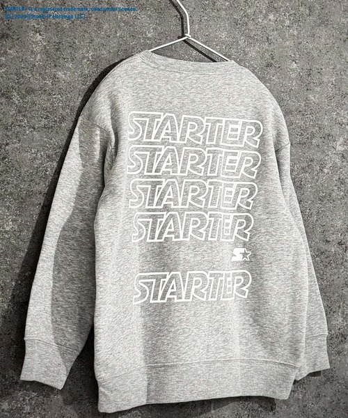 STARTER】スターター オーバーサイズ トレーナー（スウェット