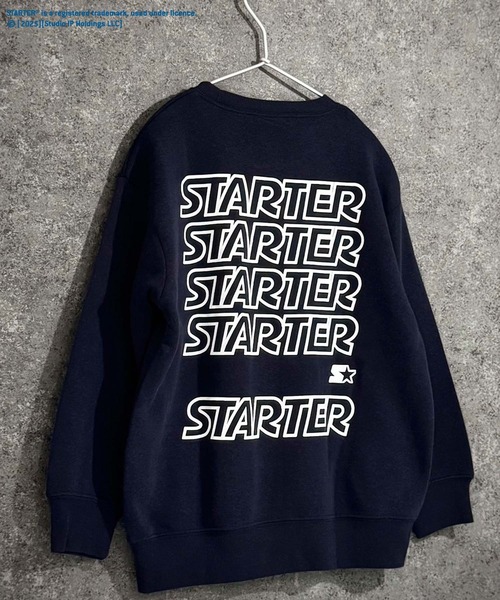 セール】【STARTER】スターター オーバーサイズ トレーナー