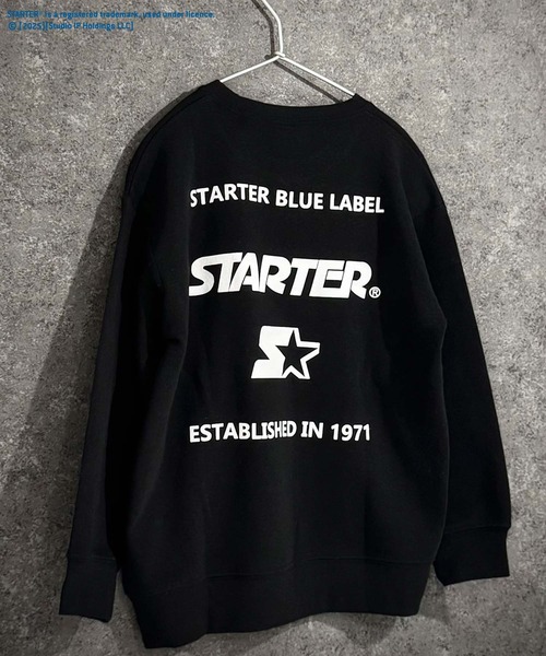 セール】【STARTER】スターター オーバーサイズ トレーナー