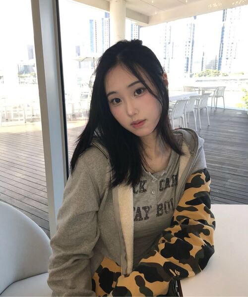 ROCKCAKE(ロックケーキ)の「Classic Henly Neck Top - Gray(Tシャツ/カットソー・レディース・その他・SMALL)」の6枚目の写真