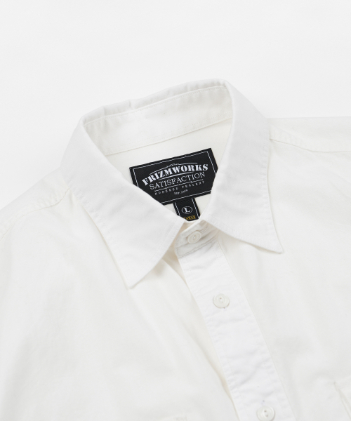 FRIZMWORKS(フリズムワークス)の「1920S CHAMBRAY WORK SHIRT _ WHITE(シャツ/ブラウス・メンズ・その他・MEDIUM/LARGE/X-LARGE/SMALL)」の8枚目の写真